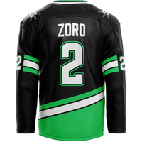 One Piece Zoro Jersey: Shimotsuki Slashers (Hockey Edition) Manga Junkies